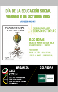 Celebración del Día de la Educación Social, 2 de Octubre de 2015. #Edusohistorias