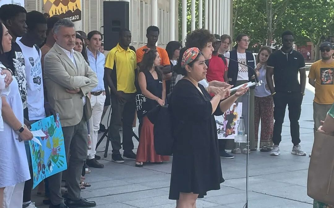 Concentrción contra la Violencia de Género.
