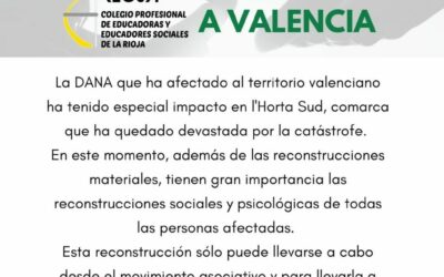 COMUNICADO AYUDA A VALENCIA